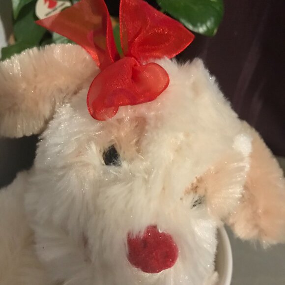 Dan Dees Collector's Choice 12 oz mug with adorable soft tan stuffed puppy. - Picture 3 of 15